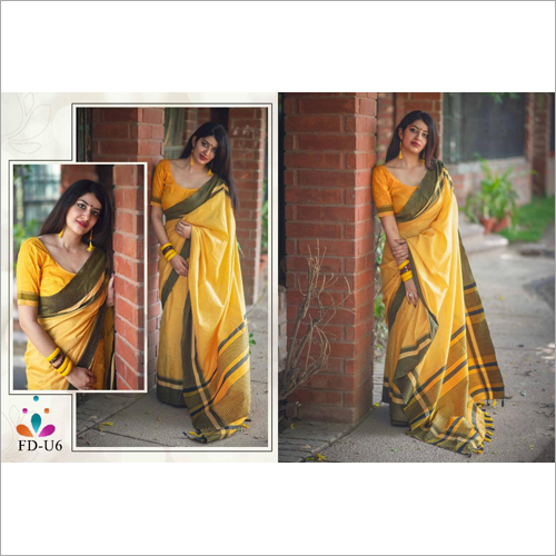 Ladies Party Wear Silk Saree