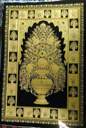 Indian jewel carpet
