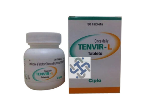 Tenvir L Lamivudine 300mg Tenofovir disoproxil fumarate 300mg Tablet