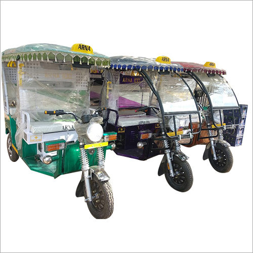 Powder Coating E-Rickshaw