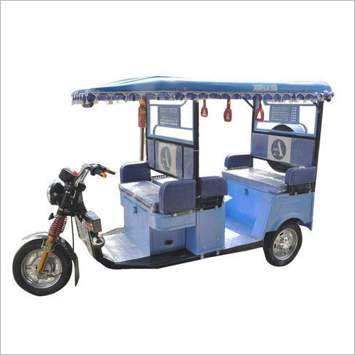 Pink Color Battery Electric Rickshaw