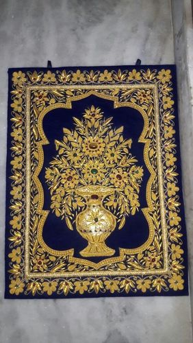 Zari Flower Wall Hanging Carpets