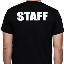 Customized Staff T-Shirt