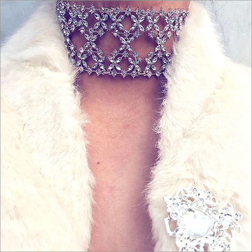 Necklaces - Abida Choker Silver