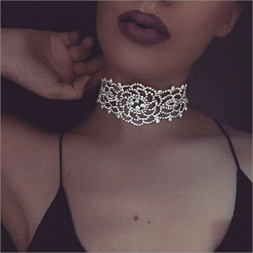 Necklaces - Ivy Choker Silver