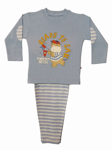 Night Suit - Cotton, Unisex for Ages 0-5 | Multicolor Printed Pattern, Ideal for Summer Sleepwear