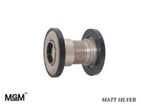 Brass Door Viewer Matt Silver