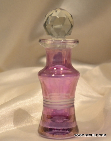 Decanter Gold Pink Decanter Crystal Clear Wine Decanter Color full Vintage Sharon