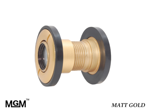Brass Door Eye Matt Gold