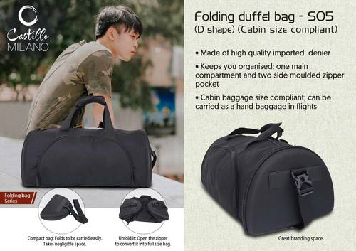 Duffel Bag Capacity: 20 30 Kg/Hr