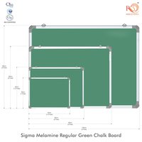 Non Magnetic Economic Green chalk Board