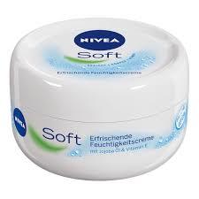 Nivea Cream - Multi-Purpose Moisturizing Formula for All Skin Types, Daily Face Care, Nourishing Hand and Lip Cream, Hydrating Foot Mask, Gentle Baby Moisturizer