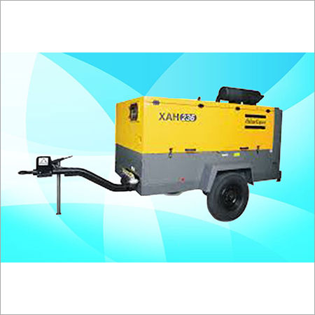 Atlas Copco Diesel Screw Air Compressor XAH 236 On Rental