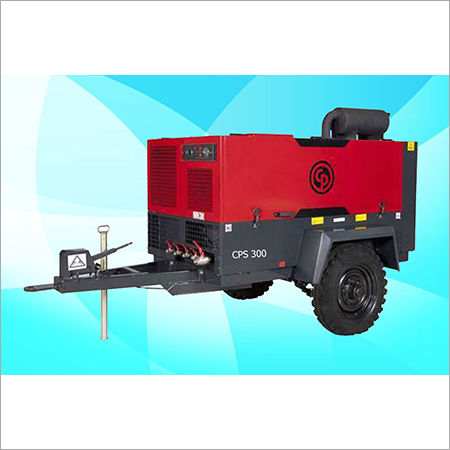 CPS 300 Screw Diesel Air Compressor On Rental