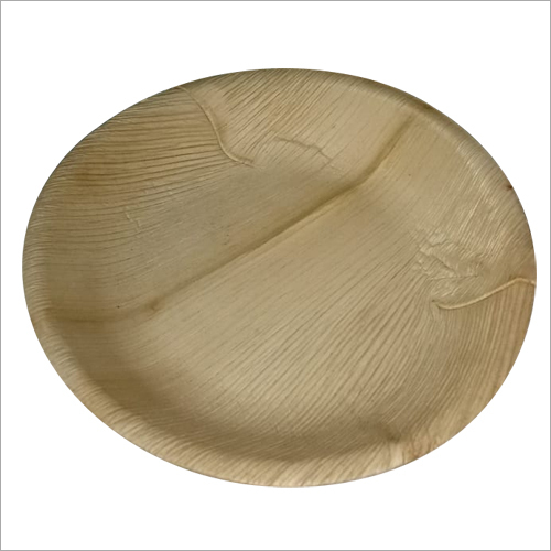 Brown Compartment Paper Plate