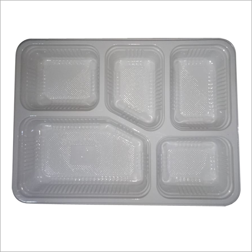 Five Compartment Disposable Paper Plate