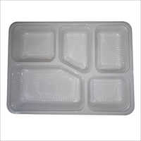 Five Compartment Disposable Paper Plate