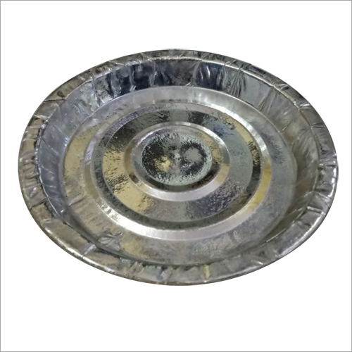 Silver Foil Disposable Paper Plate
