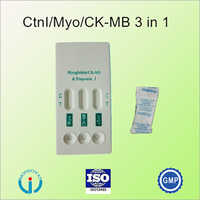 Cardiac Markers Combo (cTnl/Myo/CK-MB) Rapid Test