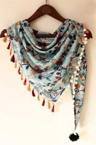 Trendy Digital Printed Scarf Fabric