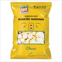 Roasted Makhana Cheese Flavour - Organic Lotus Seeds, 5 Suta Size | Rich In Protein, Fiber, Zinc, & Iron, Perfect Anytime Snack