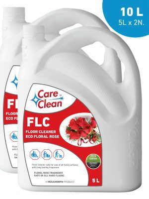 Floor Cleaner (Rose) - Liquid, Fragrant Rose Essence, Non-Toxic Formula | Ideal for All Floor Types, Leaves a Fresh Scent