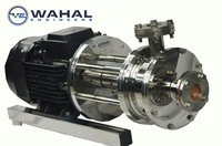 High Shear Homogenizer - Stainless Steel, 12 Inch Width | Semi-Automatic, 220 Volt, Single Stage, Inline Design