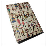 Handmade Diary - Handmade Paper, Premium Soft Pages, Multicolor Design - Features Band Closure, Stitched Binding, Ideal For Gifting And Corporate Use