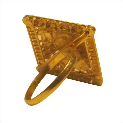 Ladies 10 Carat Designer Gold Ring