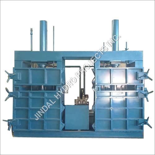 Double Cylinder Hydraulic Baling Press Machine By JINDAL HYDRO PROJECTS INC.