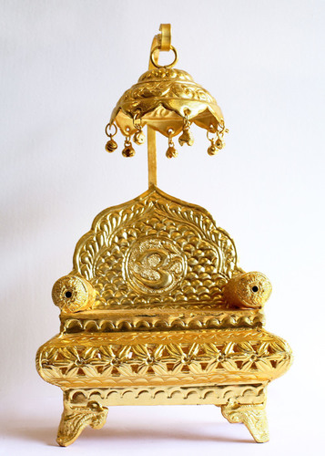 Small Chhatra Sinhasan Golden