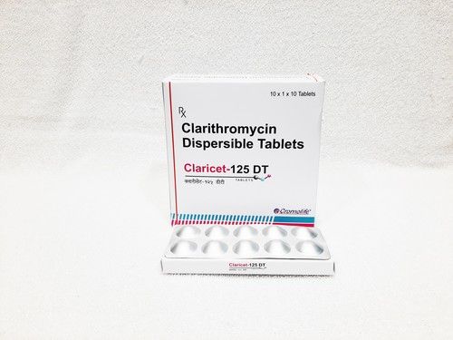 Clarithromycin Dispersible Tablet Application: As Directed By Physician