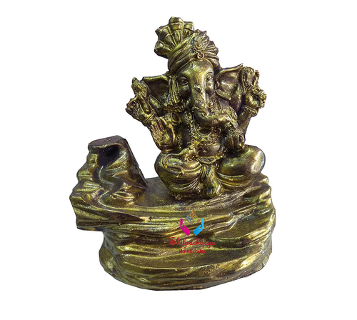 Ganesha Smoke Backflow Cone Decorative Incense Holder
