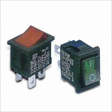 Rocker Switch with Off/On Single Pole Switch