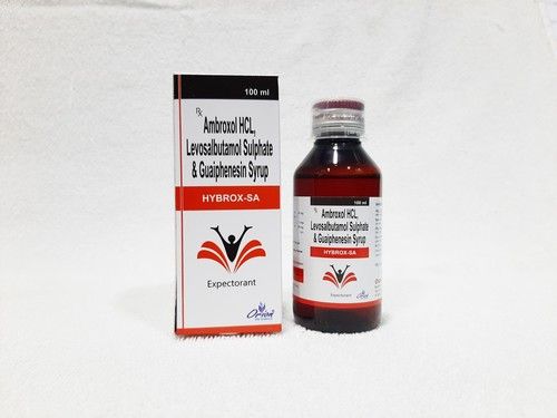 Ambroxol Hcl, Levosalbutamol & Guaiphenesin Syrup Cas No: Ks18-743