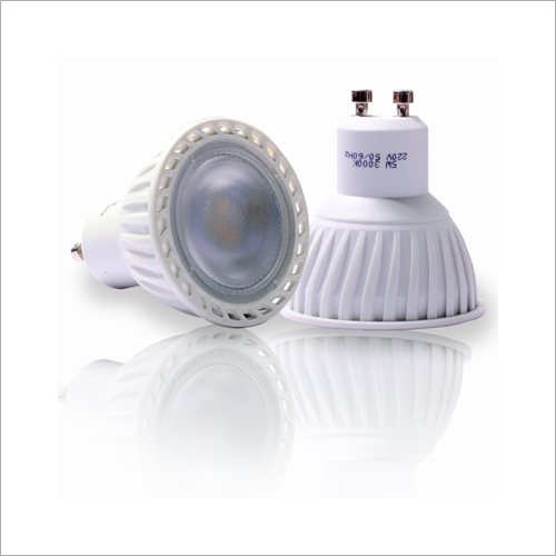 5 Watt Decorex GU10 LED Lamp - Aluminum, 50x50mm, 6000K, 30Â° Beam Angle | Bright Light, Easy Install, Energy Efficient, Long Lifespan, Wide Application