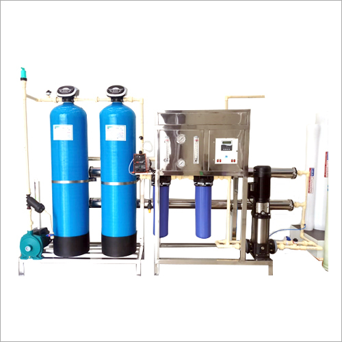 Plastic 1000 Lph Semi Automatic Frp Ro Plant