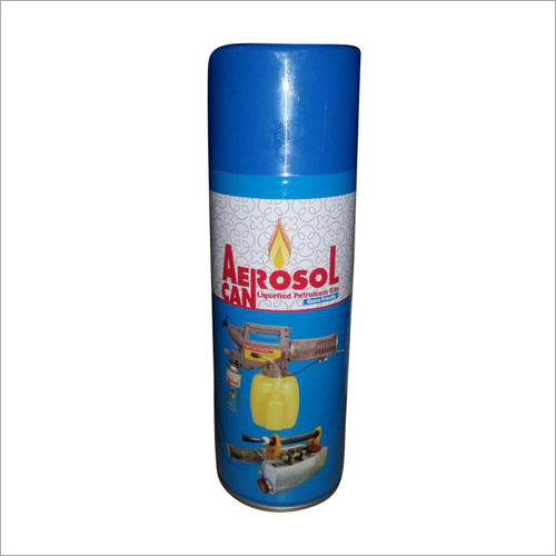 Blue Aerosol Gas Can