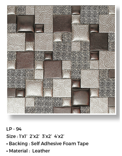 Wall Frame Materials Leather Panel