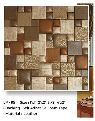 Wall Frame Materials Leather Panel
