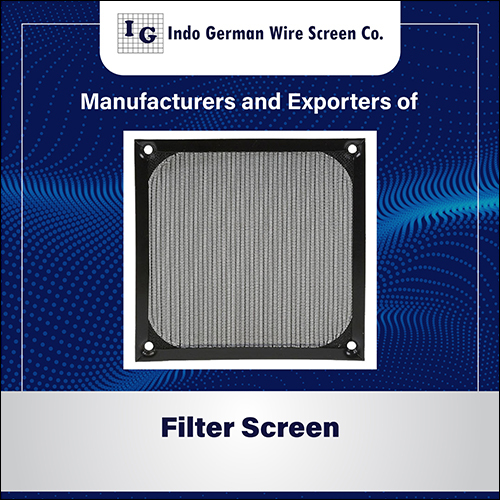 Silver Filter Screen