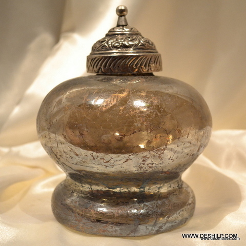Antique Shape Glass Jar & Canisters