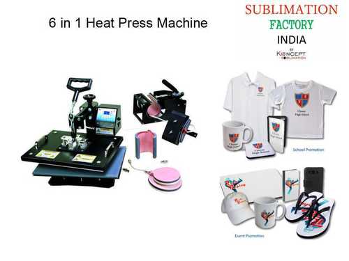 6 in 1 Combo Heat Press Machine