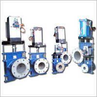Pneumatic cylinder Knife Edge gate valve