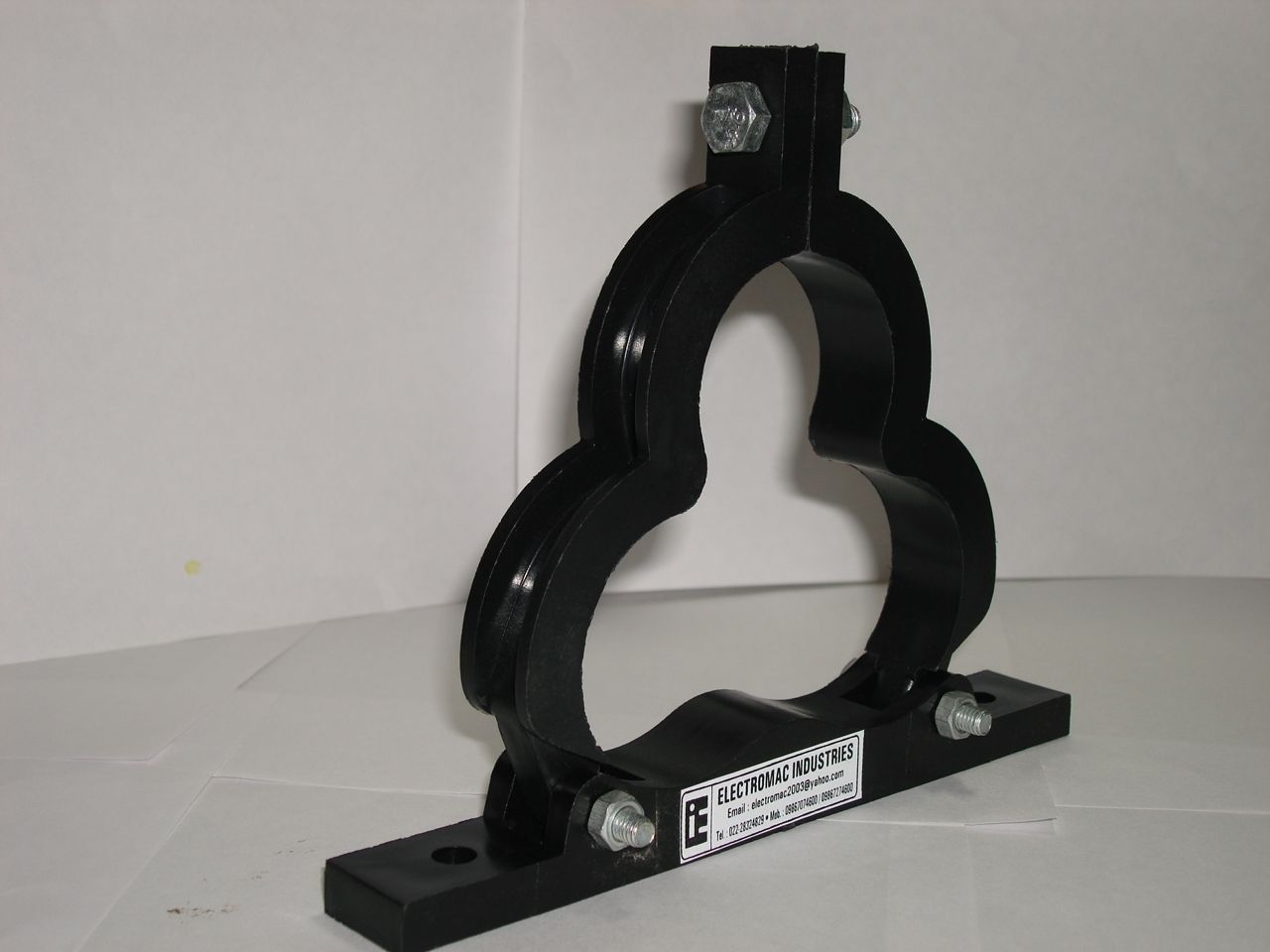 Nylon PVC FRP Trefoil Clamp