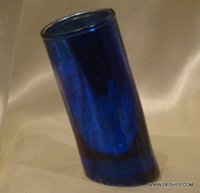 Blue Short'S Glass Wine