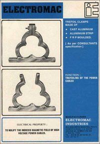 Aluminium Strip Trefoil Clamp Cleat