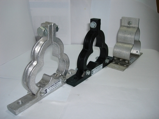 Die cast Aluminium Trefoil Clamp