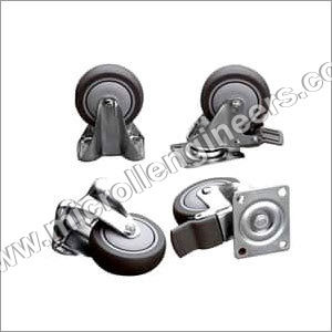 Galvanized Industrial Rubber Grade Wheels