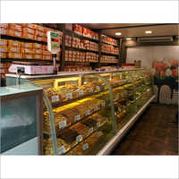 Metal Sweet Display Counter